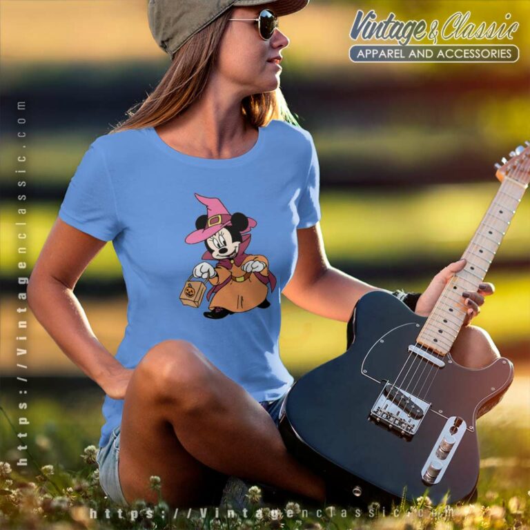 Halloween Minnie Trick Or Treat Women TShirt Halloween Minnie Trick Or Treat Women TShirt