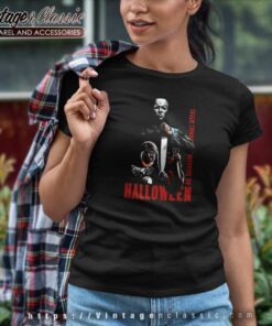 Halloween Myers Slasher Shirt Gift For Fan Women TShirt