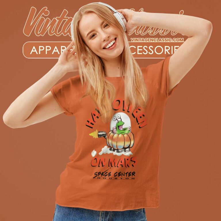 Halloween On Mars Space Center Houston Women TShirt Halloween On Mars Space Center Houston Women TShirt