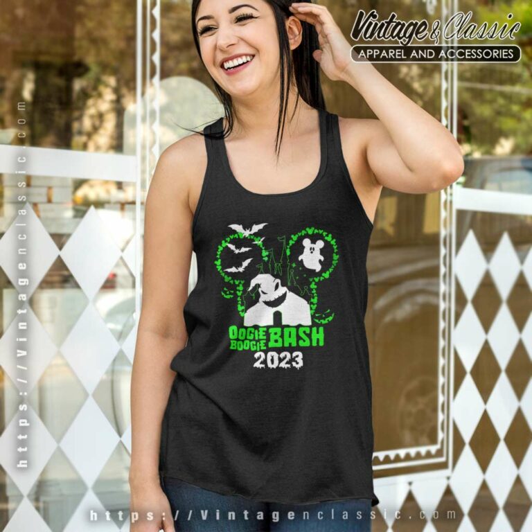 Halloween Oogie Boogie Bash Mickey Tank Top Racerback Halloween Oogie Boogie Bash Mickey Tank Top Racerback