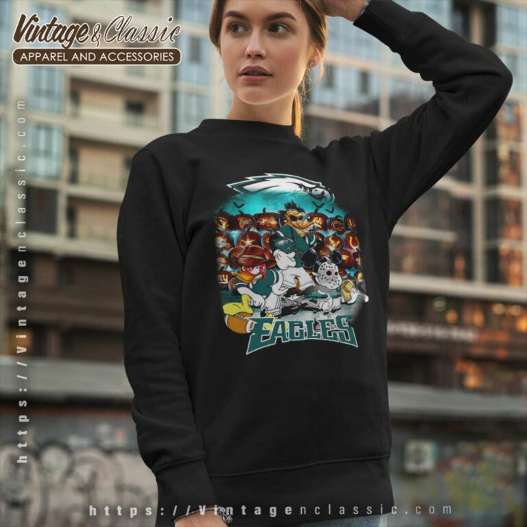 Halloween Philadelphia Eagles Sweatshirt Halloween Philadelphia Eagles Sweatshirt