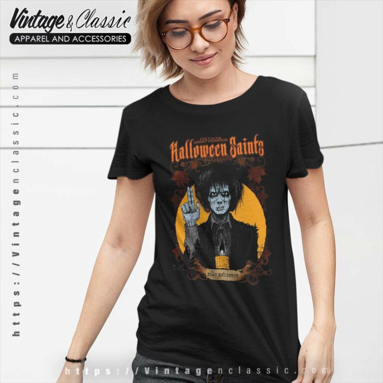 Halloween Saints Billy Butcherson Hocus Pocus Women TShirt Halloween Saints Billy Butcherson Hocus Pocus Women TShirt