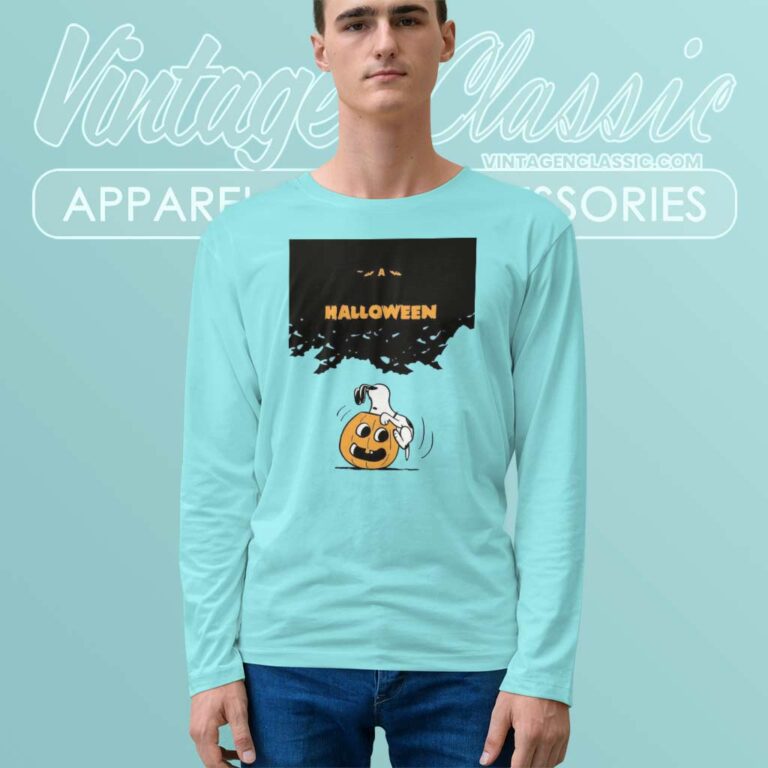 Halloween Shirt Gift For Snoopys Fan Long Sleeve Tee Halloween Shirt Gift For Snoopys Fan Long Sleeve Tee