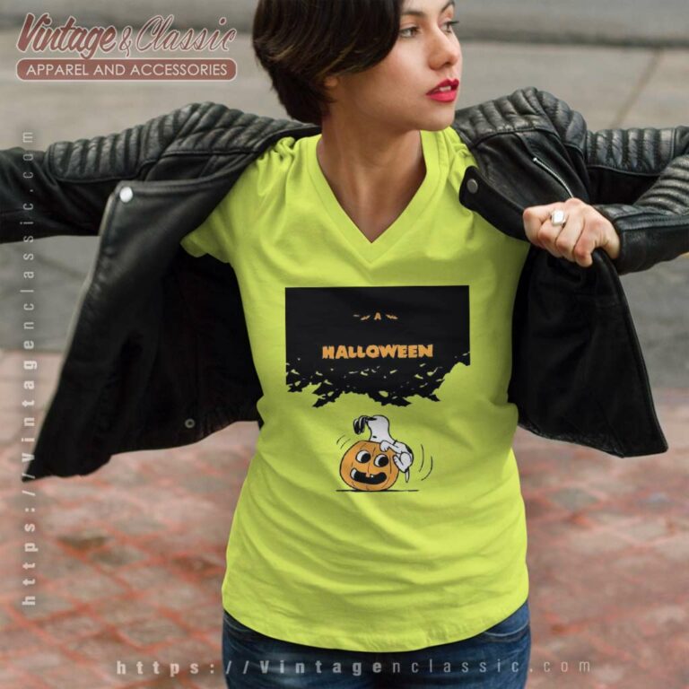 Halloween Shirt Gift For Snoopys Fan V Neck TShirt Halloween Shirt Gift For Snoopys Fan V Neck TShirt
