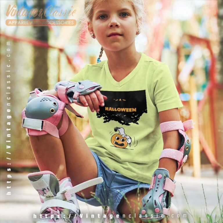 Halloween Shirt Gift For Snoopys Fan kids Vneck Halloween Shirt Gift For Snoopys Fan kids Vneck