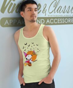 Halloween Snoopy And Woodstock Tank Top Racerback