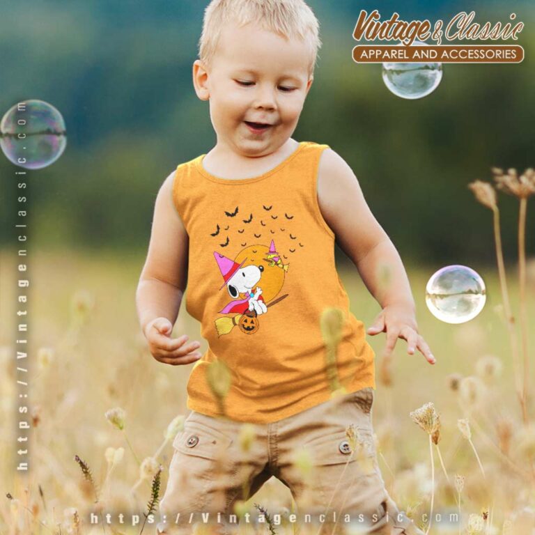 Halloween Snoopy And Woodstock kids Tanktop Halloween Snoopy And Woodstock kids Tanktop