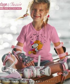 Halloween Snoopy And Woodstock kids Vneck