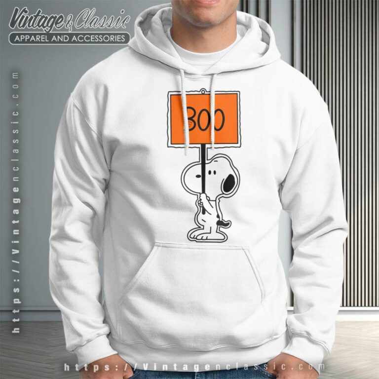 Halloween Snoopy Boo Peanuts Gang Hoodie Halloween Snoopy Boo Peanuts Gang Hoodie