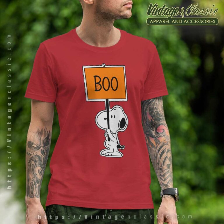 Halloween Snoopy Boo Peanuts Gang T Shirt Halloween Snoopy Boo Peanuts Gang T Shirt