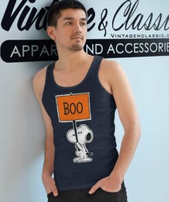Halloween Snoopy Boo Peanuts Gang Shirt 6 Halloween Snoopy Boo Peanuts Gang Tank Top Racerback