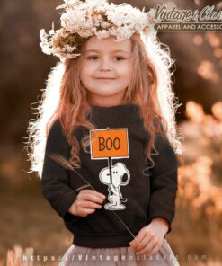 Halloween Snoopy Boo Peanuts Gang Shirt 5 Halloween Snoopy Boo Peanuts Gang kids Sweetshirt