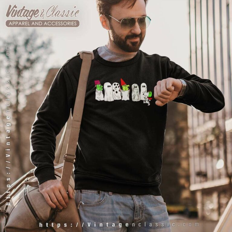 Halloween Snoopy Funny Shirt Ghost Sweatshirt Halloween Snoopy Funny Shirt Ghost Sweatshirt