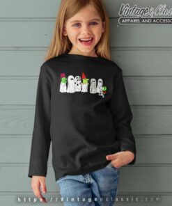 Halloween Snoopy Funny Shirt Ghost kids Longsleeves