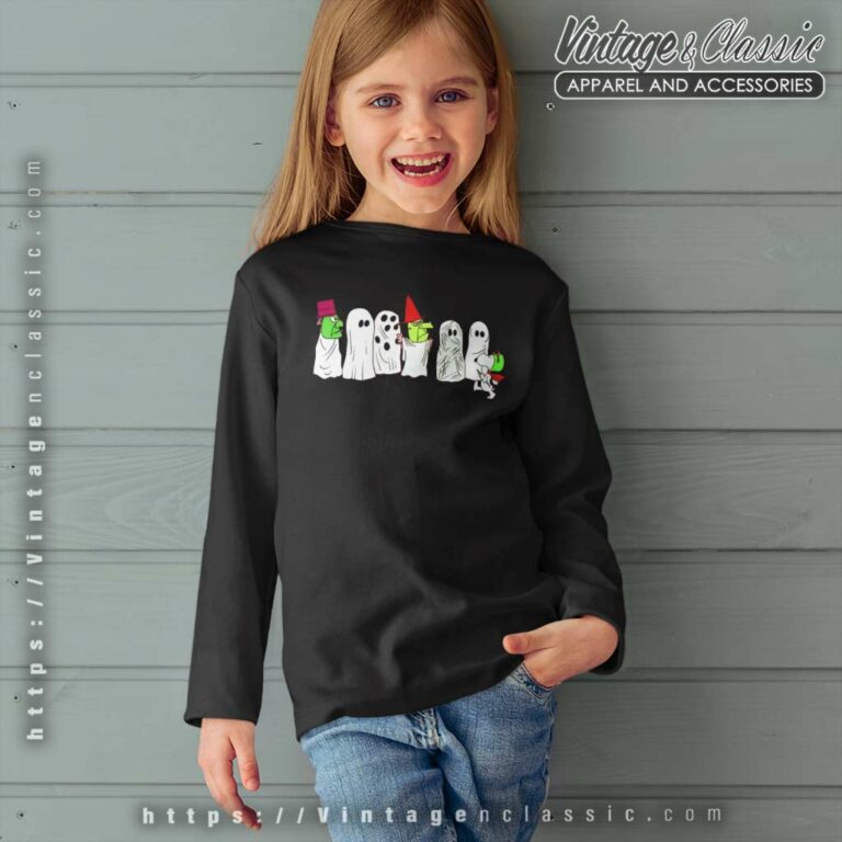 Halloween Snoopy Funny Shirt Ghost kids Longsleeves Halloween Snoopy Funny Shirt Ghost kids Longsleeves