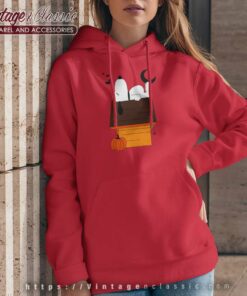 Halloween Snoopy House With Pumpkin Hoodie
