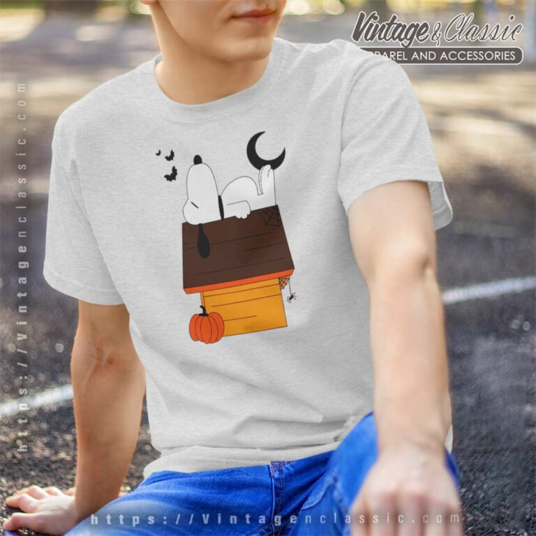 Halloween Snoopy House With Pumpkin T Shirt Halloween Snoopy House With Pumpkin T Shirt