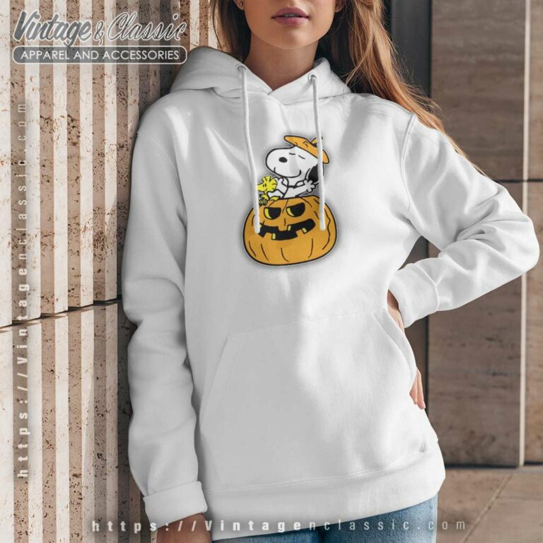 Halloween Snoopy Pumpkin Shirt Bumper Hoodie Halloween Snoopy Pumpkin Shirt Bumper Hoodie