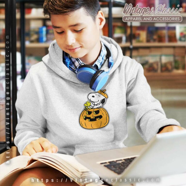 Halloween Snoopy Pumpkin Shirt Bumper Kids Hoodie Halloween Snoopy Pumpkin Shirt Bumper Kids Hoodie