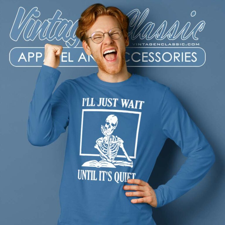 Halloween Teacher Wait Until Its Quiet Long Sleeve Tee Halloween Teacher Wait Until Its Quiet Long Sleeve Tee