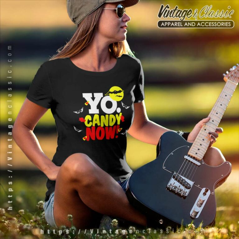 Halloween Yo Candy Now Women TShirt Halloween Yo Candy Now Women TShirt