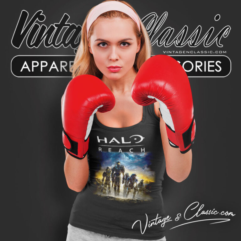 Halo Reach Video Game Tank Top Racerback Halo Reach Video Game Tank Top Racerback