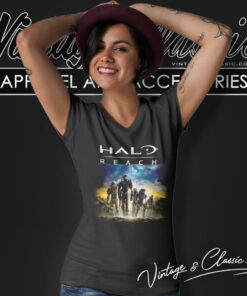 Halo Reach Video Game V Neck TShirt