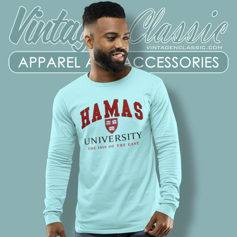 Hamas University Shirt Dave Portnoy The Isis Of The East Long Sleeve Tee Hamas University Shirt Dave Portnoy The Isis Of The East Long Sleeve Tee