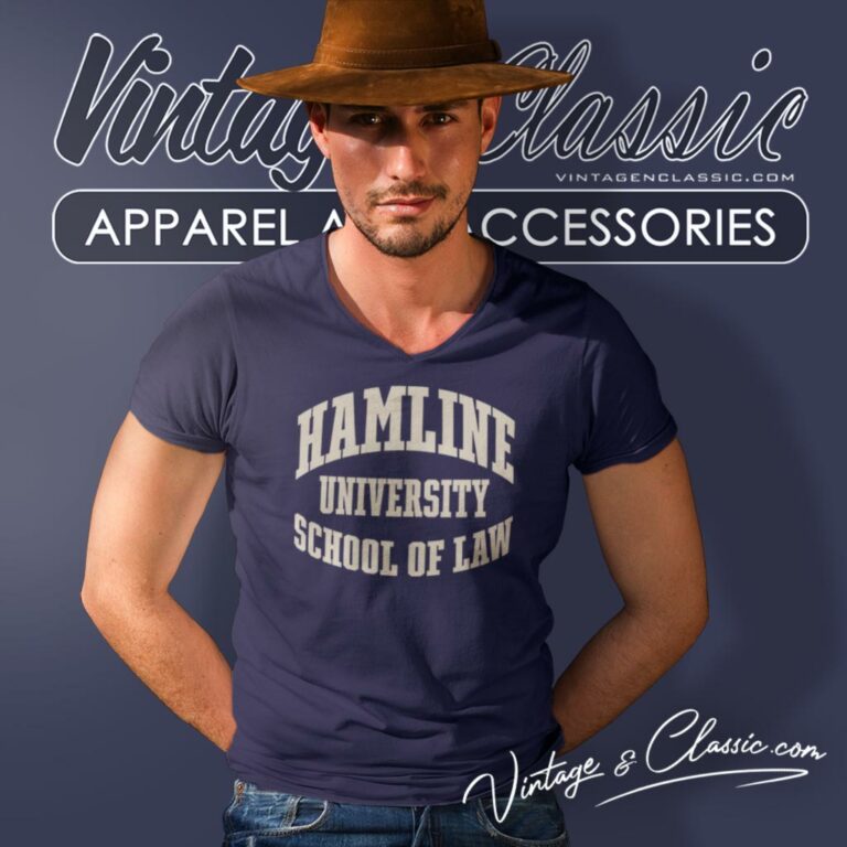 Hamline University School Of Law V Neck TShirt Hamline University School Of Law V Neck TShirt