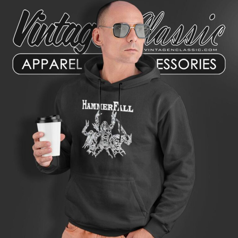 Hammerfall Bang Head Hoodie Hammerfall Bang Head Hoodie