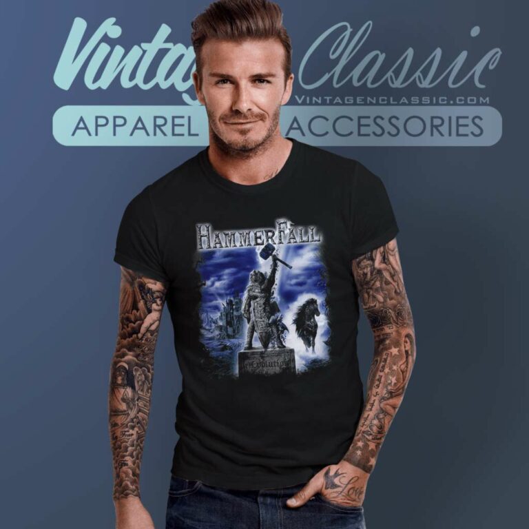 Hammerfall Evolution T Shirt Hammerfall Evolution T Shirt