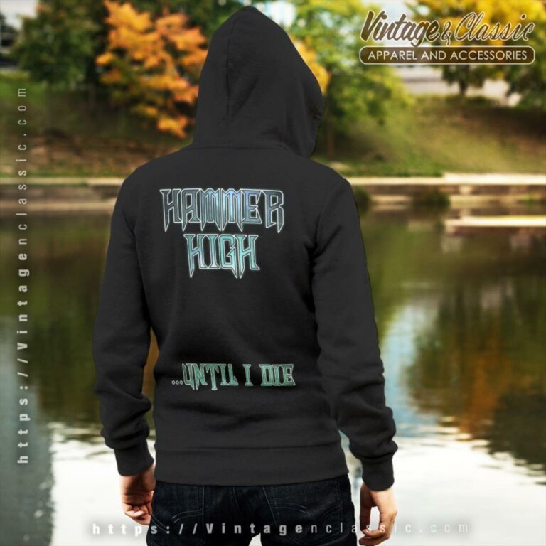 Hammerfall Hammer High Backside Hoodie Hammerfall Hammer High Backside Hoodie