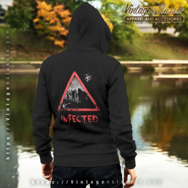 Hammerfall Infected Hoodie Back Side Hammerfall Infected Hoodie Back Side