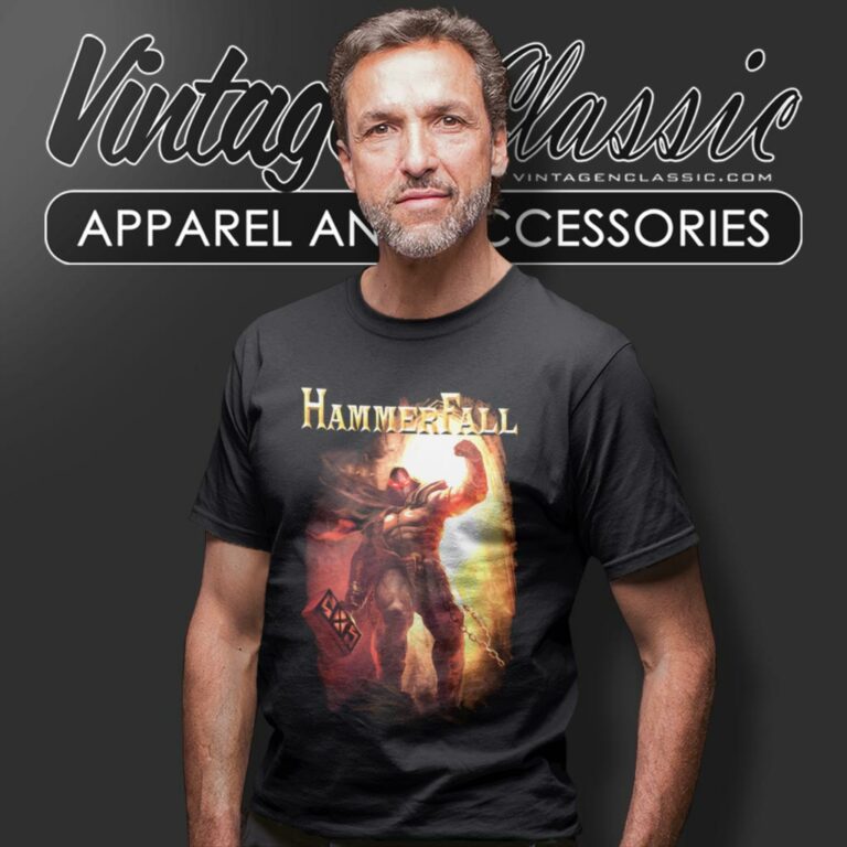Hammerfall Shirt Dethrone And Defy T Shirt Hammerfall Shirt Dethrone And Defy T Shirt