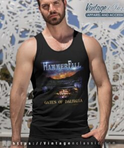 Hammerfall Shirt Gates Of Dalhalla Tank Top Racerback