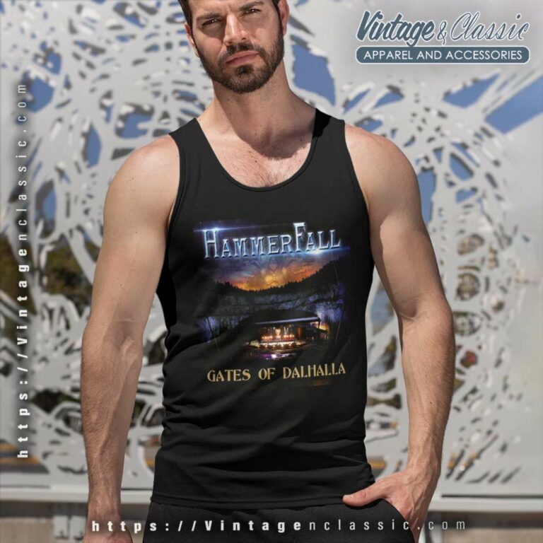 Hammerfall Shirt Gates Of Dalhalla Tank Top Racerback Hammerfall Shirt Gates Of Dalhalla Tank Top Racerback