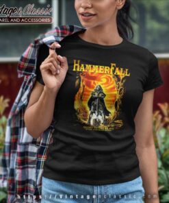 Hammerfall Shirt Glory To The Brave Women TShirt
