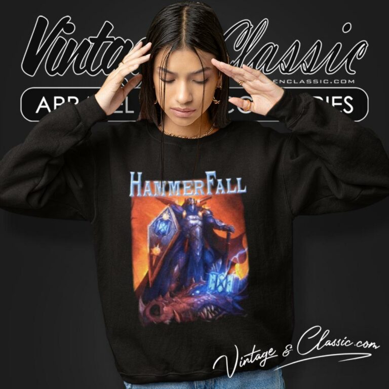Hammerfall Shirt Hammer High Single Artwork Sweatshirt Hammerfall Shirt Hammer High Single Artwork Sweatshirt
