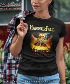 Hammerfall Shirt Hammer Of Dawn Women TShirt
