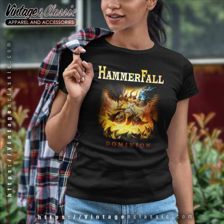 Hammerfall Shirt Hammer Of Dawn Women TShirt Hammerfall Shirt Hammer Of Dawn Women TShirt