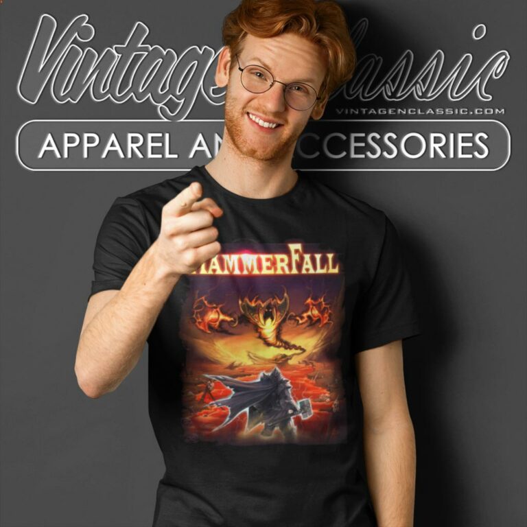 Hammerfall Shirt Hearts On Fire T Shirt Hammerfall Shirt Hearts On Fire T Shirt