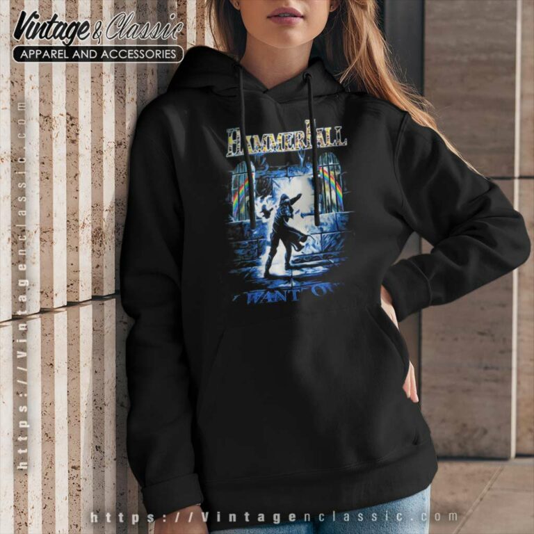 Hammerfall Shirt I Want Out Hoodie Hammerfall Shirt I Want Out Hoodie
