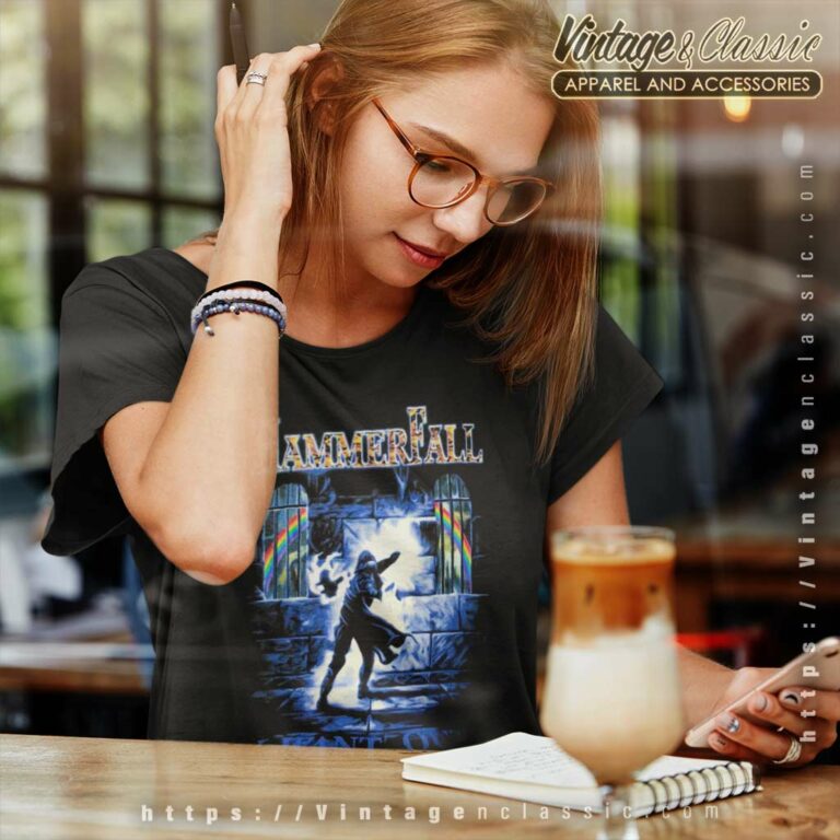 Hammerfall Shirt I Want Out Women TShirt Hammerfall Shirt I Want Out Women TShirt