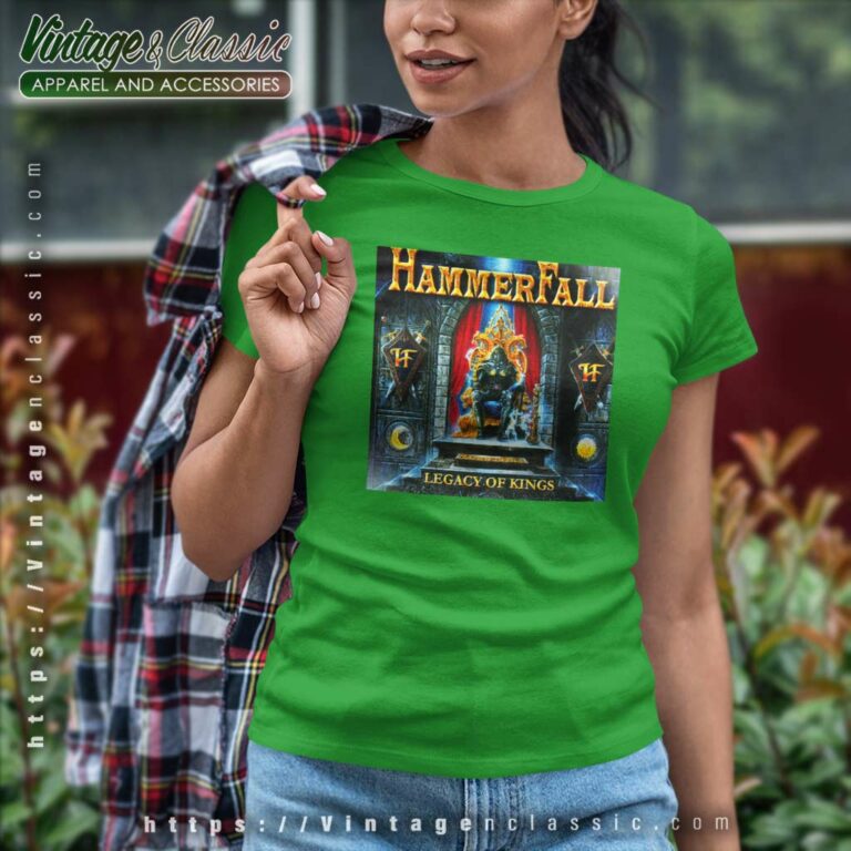 Hammerfall Shirt Legacy Of Kings Women TShirt Hammerfall Shirt Legacy Of Kings Women TShirt