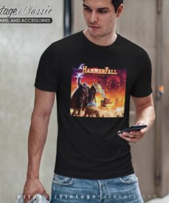 Hammerfall Shirt One Crimson Night T Shirt