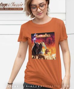 Hammerfall Shirt One Crimson Night Women TShirt