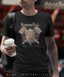 Hammerfall Shirt Steel Meets Steel Ten Years Of Glory T Shirt
