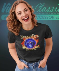 Hammerfall Shirt Threshold Album Cover Women TShirt