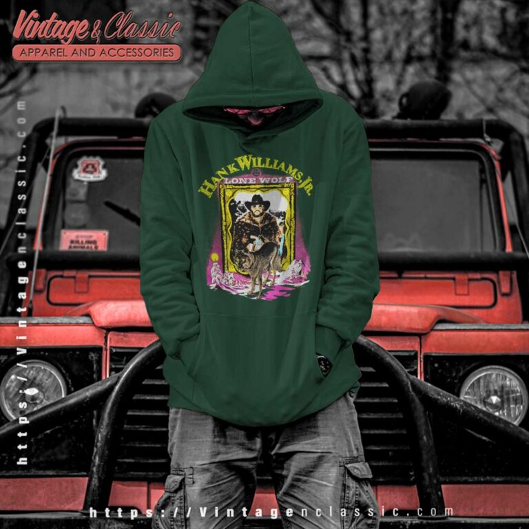Hank Williams Shirt Jr Lone Wolf Tour Hoodie Hank Williams Shirt Jr Lone Wolf Tour Hoodie
