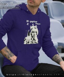 Happier Than Ever I Didnt Change My Number Hoodie